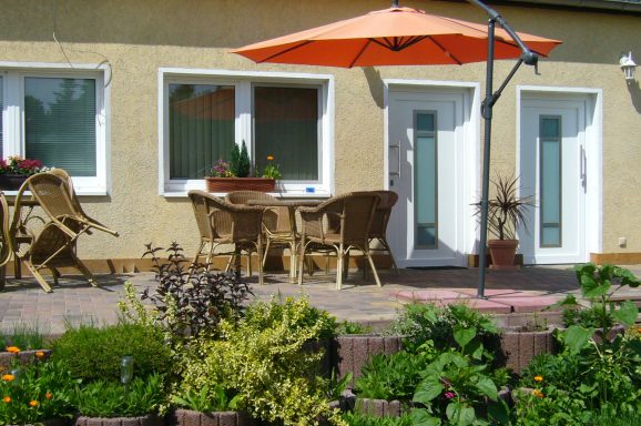 Terrasse mit Seeblick